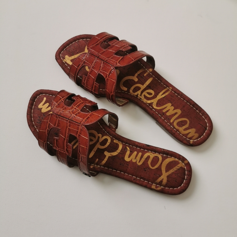 NEW SAM EDELMAN BAY SLIDE SANDAL，7.5M